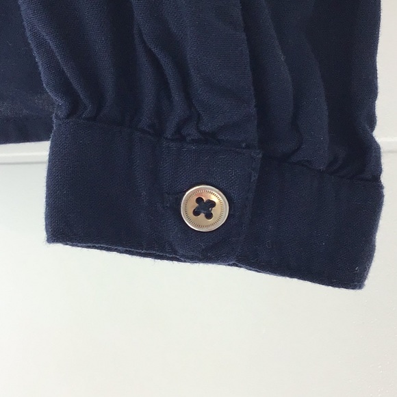 Tommy Hilfiger | Navy Long Sleeve Top | Size S - Picture 3 of 3